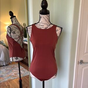 Express Sleeveless Fitted Bodysuit